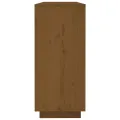 Buffet Marron miel 120x35x80 cm Bois massif de pin