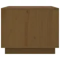 Table basse Marron miel 80x50x40 cm Bois massif de pin