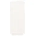 Buffet Blanc 70x34x80 cm Bois massif de pin