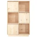 Buffet 74x35x117 cm Bois massif de pin