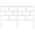 Tête de lit Blanc 156x4x100 cm Bois massif de pin