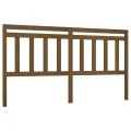 Tête de lit Marron miel 186x4x100 cm Bois massif de pin