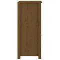 Buffet Marron miel 40x35x80 cm Bois massif de pin