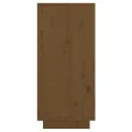 Buffet Marron miel 60x34x75 cm Bois massif de pin