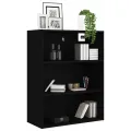 Armoire murale suspendue Noir 69,5x32,5x90 cm