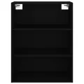 Armoire murale suspendue Noir 69,5x32,5x90 cm