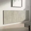 Tête de lit murale Gris béton 240x1,5x80 cm Bois d'ingénierie