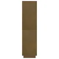 Bibliothèque/Séparateur de pièce Marron miel 80x35x135 cm Pin
