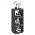 Bibliothèque/Séparateur de pièce Gris 40x35x103 cm Pin massif