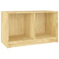 Meuble TV 70x33x42 cm bois de pin massif