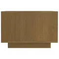 Table basse Marron miel 50x50x33,5 cm Bois de pin massif