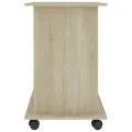 Bureau d'ordinateur Chêne sonoma 80x50x75 cm Aggloméré