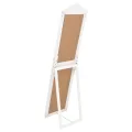 Miroir sur pied Blanc 50x200 cm