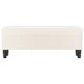 Banc Crème 100x35x41 cm Similicuir