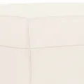 Banc Crème 100x35x41 cm Similicuir