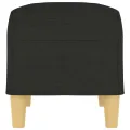Banc Noir 70x35x41 cm Tissu