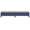 Cadre de lit Bleu 90x190 cm Tissu