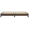 Cadre de lit Marron 120x200 cm Similicuir