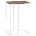Table d'appoint Blanc 40x30x59 cm Bois d'ingénierie