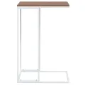 Table d'appoint Blanc 40x30x59 cm Bois d'ingénierie