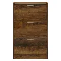 Armoire à chaussures Chêne fumé 63x24x103 cm Bois d'ingénierie
