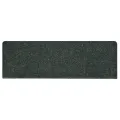 Tapis d'escalier 15 pcs Tissu aiguilleté 65x21x4 cm Marron