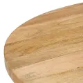 Table de salle à manger Rond 110x76 cm Bois de manguier massif