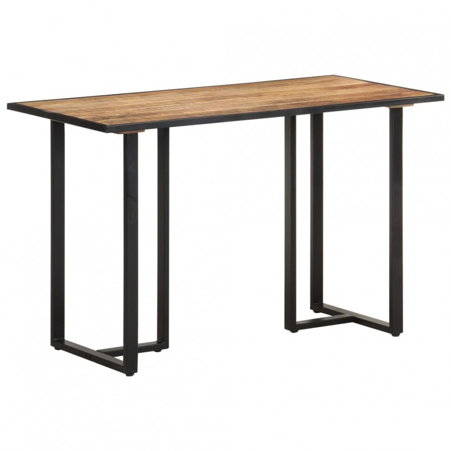 Table de salle à manger 120 cm Bois de manguier brut