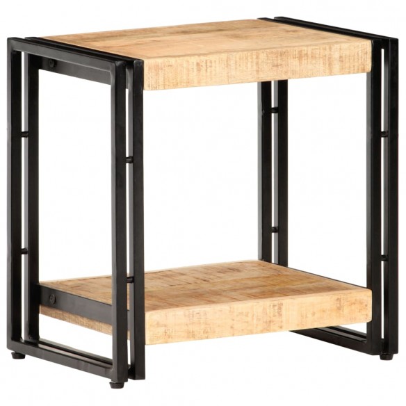 Table d'appoint 40x30x40 cm Bois de manguier brut