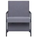 Fauteuil Gris clair Tissu