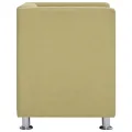 Fauteuil cube Vert Tissu