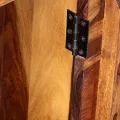 Bureau avec 1 tiroir et 1 armoire Bois massif de Sesham