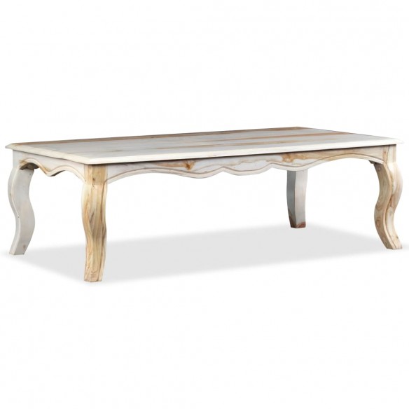 Table basse Bois massif de Sesham 110 x 60 x 35 cm