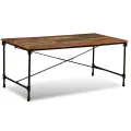 Table de salle à manger Bois de récupération massif 180 cm