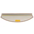Tapis d'escalier 10 pcs 65x24x4 cm Marron clair