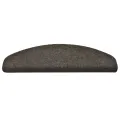 Tapis d'escalier autocollants 10 pcs anthracite 65x21x4 cm
