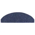 Tapis autoadhésifs de marches 5 pcs Bleu 65x21x4 cm Aiguilleté