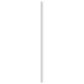 Tête de lit métal blanc 200 cm