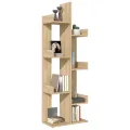 Bibliothèque Chêne sonoma 48x25,5x140 cm Aggloméré