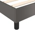 cadre de lit Gris 100x200 cm Similicuir