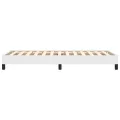 Cadre de lit Blanc 90x200 cm Similicuir