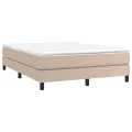 cadre de lit Cappuccino 140x190 cm Similicuir