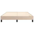 cadre de lit Cappuccino 140x190 cm Similicuir