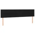 cadre de lit avec matelas Noir 160x200 cm Tissu