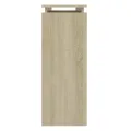 Table console Chêne sonoma 102x30x80 cm Aggloméré