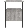 Tables de chevet 2 pcs sonoma gris 34x36x50cm bois d'ingénierie