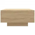 Table basse Chêne sonoma 90x60x31 cm Aggloméré