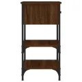 Tables de chevet 2 pcs chêne marron 34x36x70 cm bois ingénierie