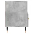 Meuble TV Gris béton 80x36x50 cm Bois d'ingénierie