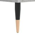 Meuble TV Gris béton 80x36x50 cm Bois d'ingénierie